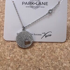 Park Lane Silver Circle Pendant Necklace